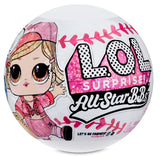 L.O.L. Surprise! All-Star Colección Deporte Serie 1, Equipo de béisbol con 12 muñecas, Más de 90 sorpresas, tarjetas coleccionables, ropa y accesorios, Edad: 3+ años , Exclusivo en Amazon