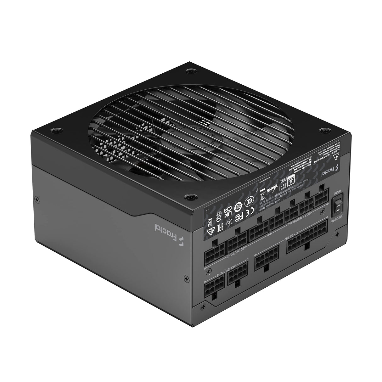 Fractal Design Ion+ 2 Platinum 860W 80 Plus Platinum Certified 860W Full Modular Compact ATX Power Supply