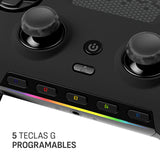 SCUF ENVISION V1 (2023) Controlador para Juegos con Cable de PC - Cinco Teclas G Extraíbles - Palancas Traseras Extraíbles - Compatible con iCUE - Negro