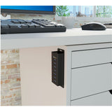 StarTech.com Concentrador USB 3.0 de 7 Puertos con Caja de Metal - 5Gbps - Hub de Sobremesa o Montaje en Pared (ST7300U3M)