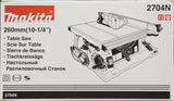 Makita 2704N - Sierra circular de mesa (93 mm)