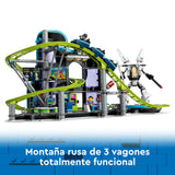 LEGO City Montaña Rusa de Robot World de Juguete para Parque de Atracciones con 8 Minifiguras, Regalo para Niños y Niñas de 8 Años o Más, Juego Creativo de Aventuras 60421