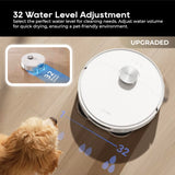 Dreame Aspiradora robot L10s Ultra Gen 2 con fregona, succión de 10000 Pa, tecnología LiDAR para evitar obstáculos y MopExtend, lavado y secado automático, vaciado y rellenado, elevación de fregona de