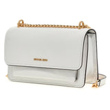 Michael Kors LG Shoulder, Hand Bag Women, Optic White, Talla única