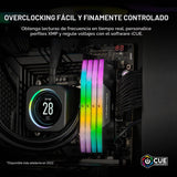 CORSAIR Vengeance RGB DDR5 48GB (2 x 24GB) hasta 5200MHz Intel RAM