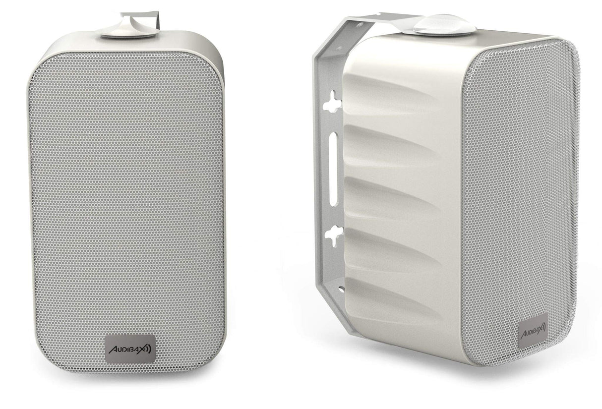 Audibax PR-42T White Altavoces 100V Instalación 2 Vías 75W con Soporte