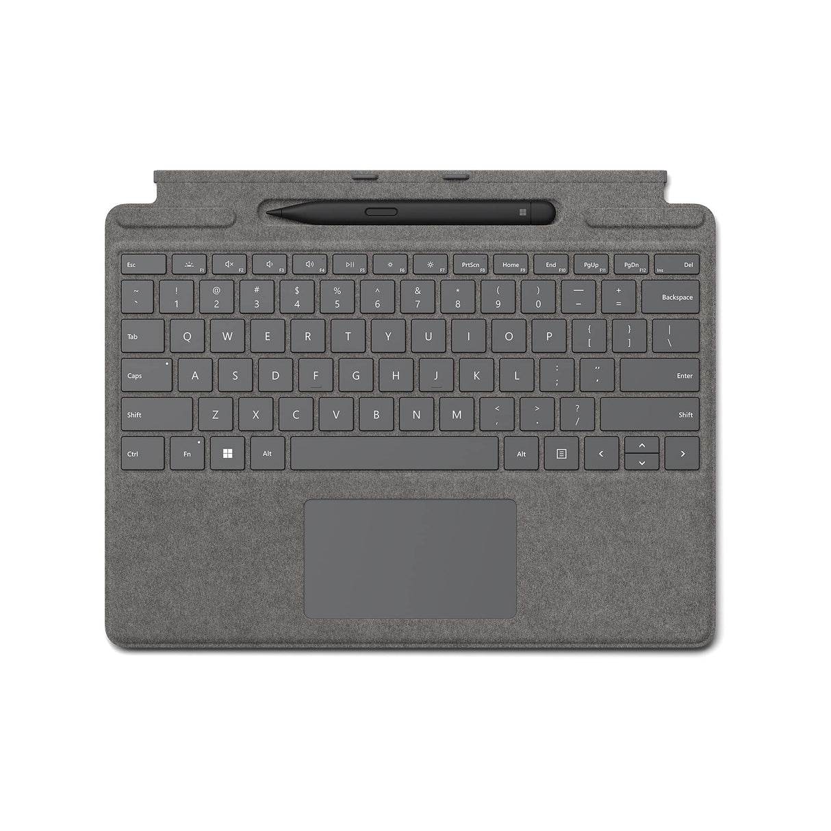 Microsoft Surface Pro 8/X Funda Alcantara + Pen - Platinum