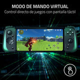 Razer Edge - Dispositivo Portátil para Juegos Android con Kishi V2 Pro (Qualcomm Snapdragon G3X Gen 1, Pantalla Aáctil AMOLED FHD+ de 6,8" y 144 Hz, Tecnología Háptica HyperSense) Negro