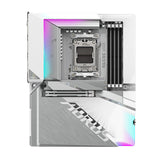 GIGABYTE B650E AORUS Stealth Ice Placa Base - AMD Ryzen Serie 9000, VRM de 12+2+2 Fases, hasta 8000 MHz DDR5 (OC), 1xPCIe 5.0 + 2xPCIe 4.0 M.2, LAN 2,5 GbE, WiFi 7, USB 3.2 Gen 2x2
