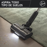 Hoover HF1 Plus Aspiradora sin Cable con Modo Turbo, Boquilla Multifuncional y Cepillo Antienredos, 45 min de Autonomía, Park&Go, Luces LED, Herramienta para Mascotas HF1P10P