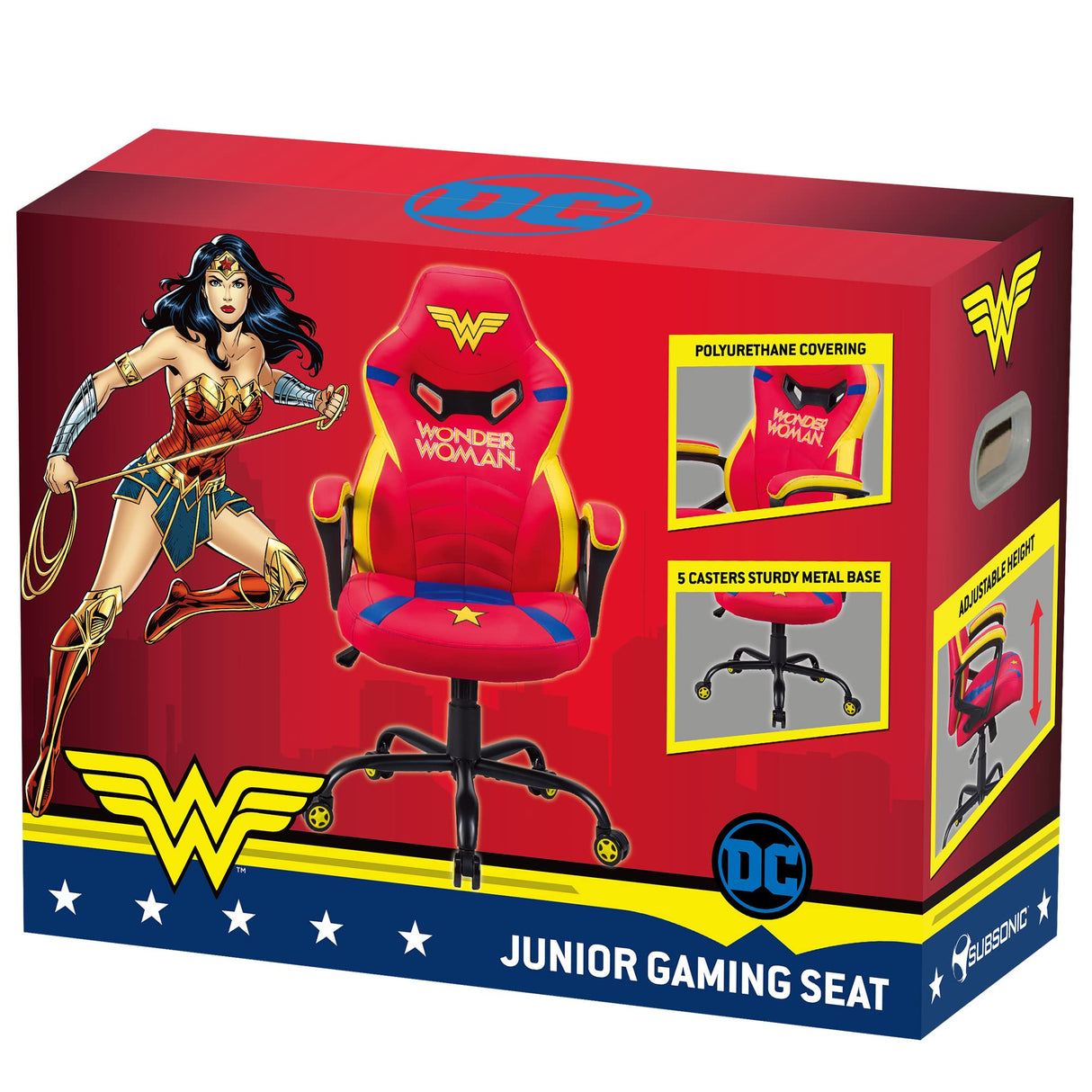Subsonic, Silla Gaming Junior Wonder Woman de DC Comics