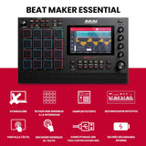Akai Professional MPC Live II - Caja de ritmos autónoma, Sampler con altavoces integrados, beat pads, motores de sintetizador y pantalla táctil