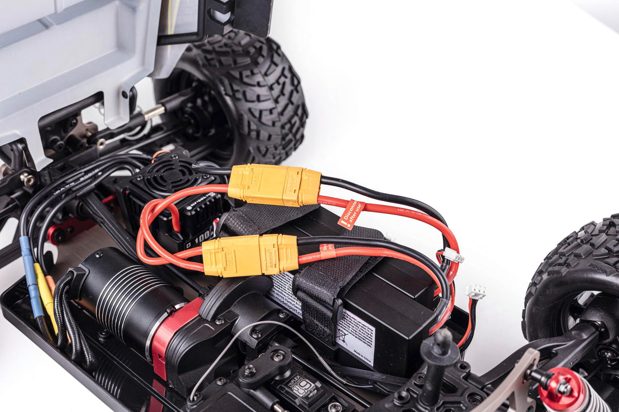 Carson 500409086 1:8 Virus Race 4.3 4S brushless 100% RTR púrpura - Buggy RC, Coche teledirigido, Off-Road, vehículo RC, Coche RC 80 km/h, Coche RC