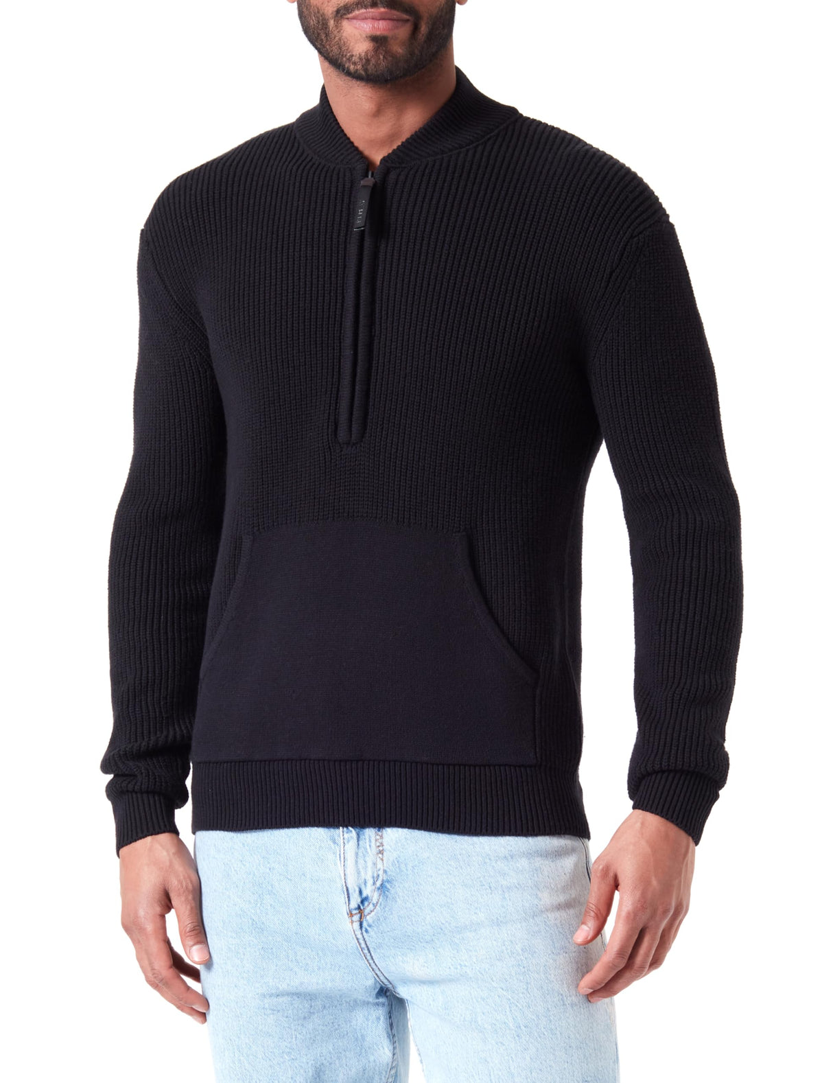 Replay Uk6144 Suéter, 098 Negro, S para Hombre