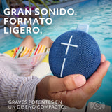 Ultimate Ears MINIROLL, Altavoz Bluetooth Resistente al Agua y ultraportátil, Graves potentes, IP67 a Prueba de Polvo, Radio de acción de 40 m (Majestic Blue)