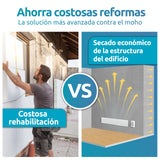 ELIAS Eliminador de Moho. contra el Moho, Seca los Espacios húmedos y Absorbe el Moho de la Base de la Vida. Sostenible y sin Productos químicos tóxicos