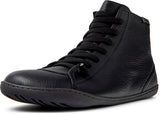 Camper Peu Cami, Barco Ankle Mujer, Negro, 38 EU