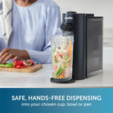 Breville Instant HotCup - Dispensador de agua caliente | 3 kW de ebullición rápida | 1,4 l de gran capacidad, eficiencia energética, filtro Brita incluido | negro metálico [VKT241]