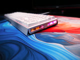 CHERRY XTRFY MX 3.1, Teclado Gaming mecánico, distribución de teclado alemán (QWERTZ), iluminación RGB, carcasa de aluminio, conexión USB-A, switches MX2A RED, blanco