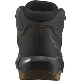 Salomon ELIXIR TOUR MID WATERPROOF, Zapatos de senderismo para Hombre, Phantom Black Asphalt, 44 2/3 EU