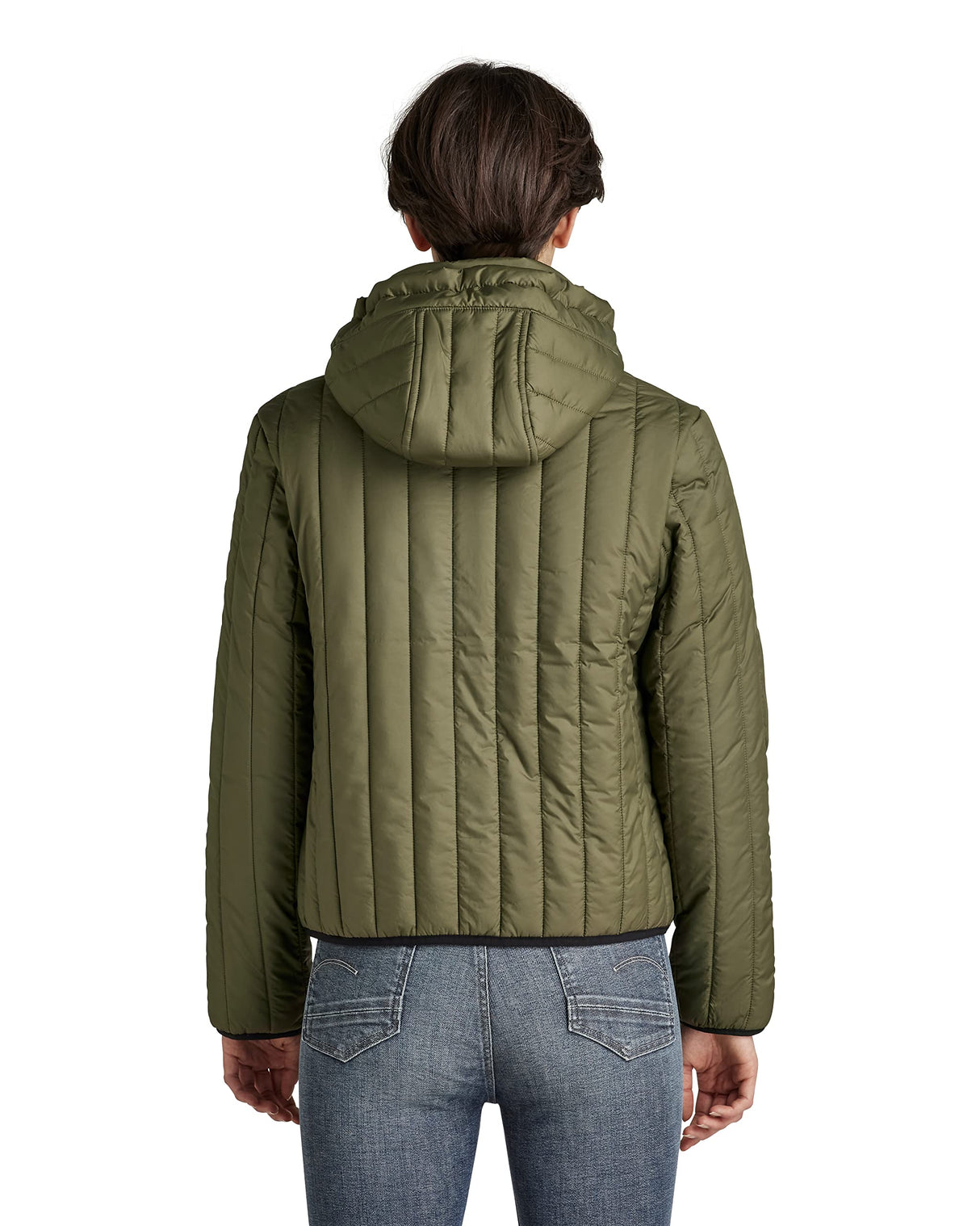 G-Star Para Mujer Chaqueta Meefic Vertical Quilted, Verde (shadow olive D22241-B958-B230), M