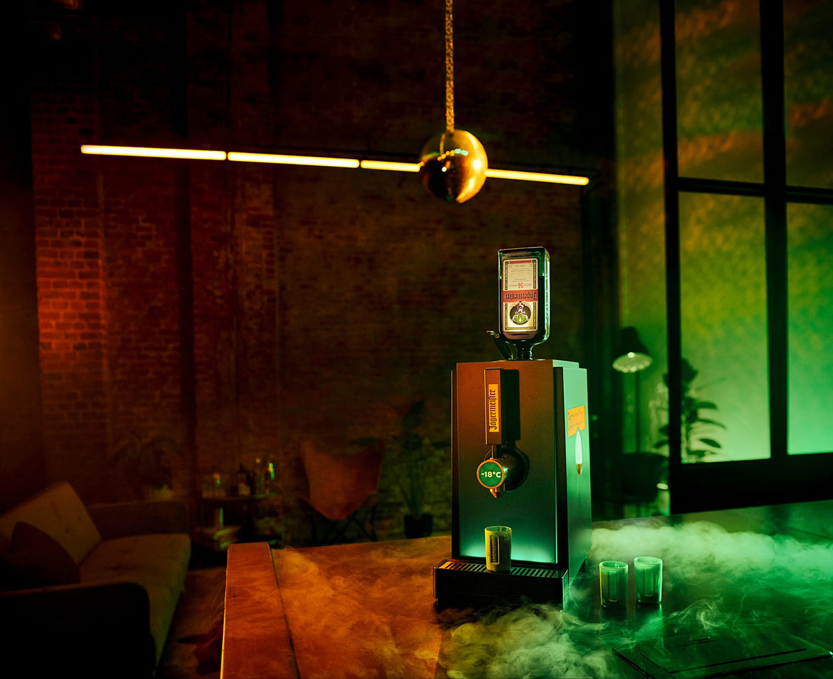 Jägermeister Zapfanlage Máquina de Grifo, Plástico, Negro