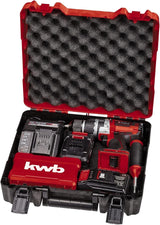 Einhell Professional Taladro percutor con batería TP-CD 18/60 Li-i BL +39 Power X-Change (18V, 60 Nm, set de puntas/brocas de 39 piezas, 2 baterías PXC de 2,0 Ah, E-Box Basic)