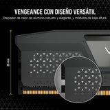 CORSAIR VENGEANCE DDR5 64GB (2x32GB) DDR5 5600MHz CL40 AMD EXPO Intel XMP iCUE Memoria de Ordenador Compatible - Gris (CMK64GX5M2B5600Z40)