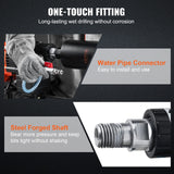 VEVOR Taladro de Diamante Diámetro Máximo de 26 cm Máquina Perforadora de Diamante Profundidad de 60 cm Taladradora Diamantina Húmeda 2500 W 750 rpm para Agujeros Construcción de Hormigón Armado