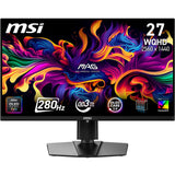 MSI mag 271QP QD-OLED X28 Monitor Gaming WQHD de 27 Pulgadas, Panel OLED Quantum Dot de 2560 x 1440, 280 Hz, 0,03 ms, DisplayHDR True Black 400, inclinación, Altura Ajustable,