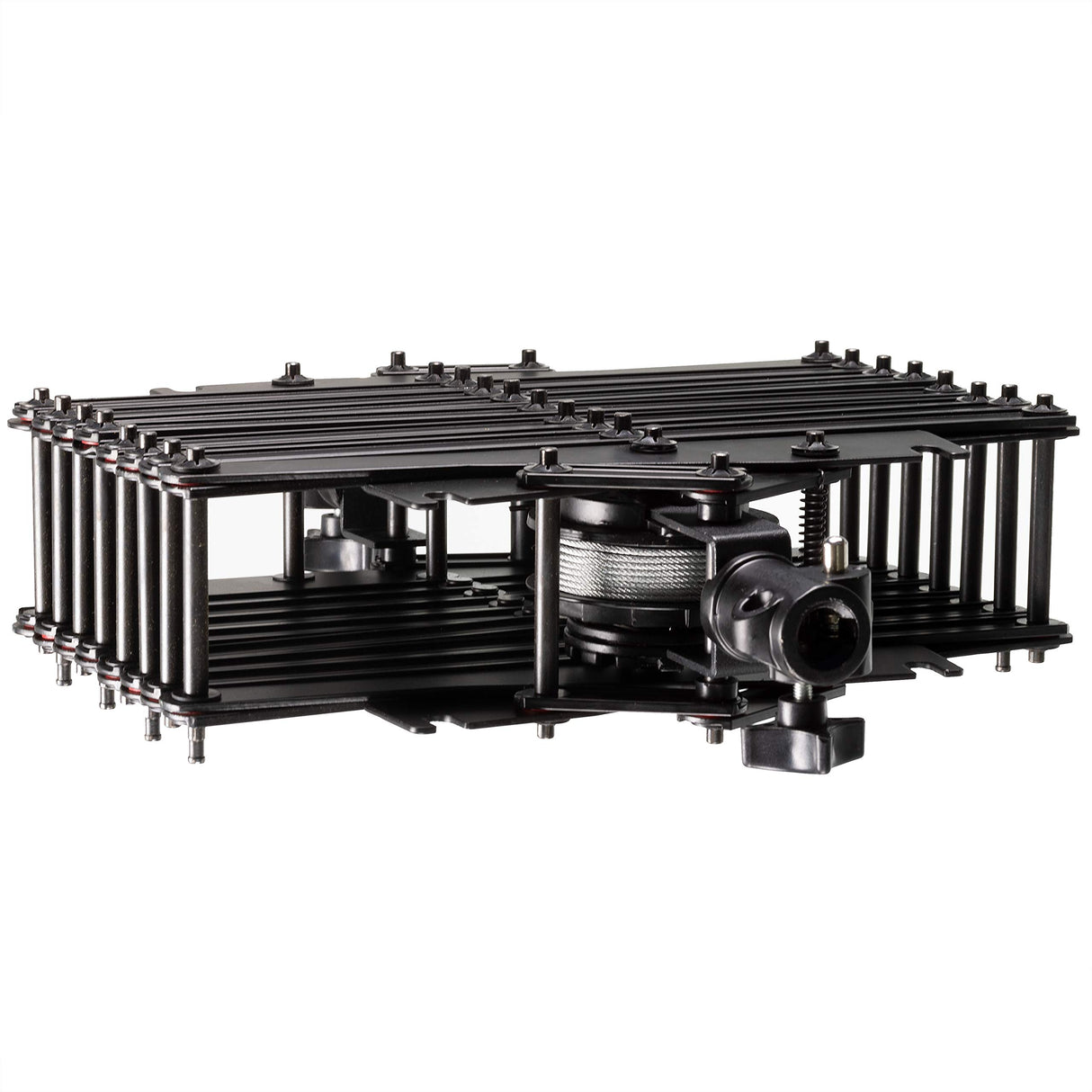 Bresser F001483 Pantografía/Tijeras para Sistema de rieles de Techo Negro