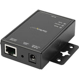 StarTech.com Servidor de Dispositivos IP de 1 Puerto Serie RS232 - Adaptador Conversor Ethernet RJ45 - Montaje Riel DIN