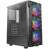 ANTEC Caja Gaming Nx260 ATX 2 X usb2.0 1 X us3.0 Sin Fuente, Negro, Argb