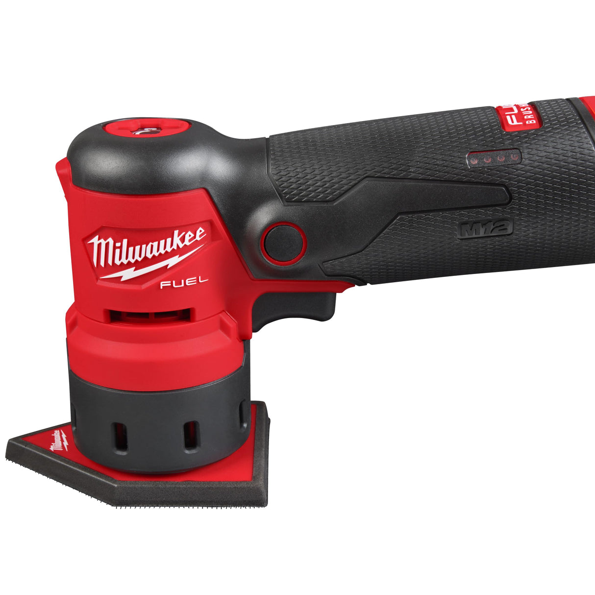 Milwaukee - Lijadora excéntrica inalámbrica M12 FUEL FDSS-422X con bandeja de lijado en forma de penta, 12 V, 4 Ah