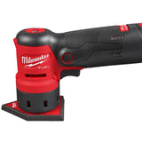 Milwaukee - Lijadora excéntrica inalámbrica M12 FUEL FDSS-422X con bandeja de lijado en forma de penta, 12 V, 4 Ah