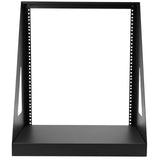 StarTech.com Armario Rack 12U de Marco Abierto con 2 Columnas y de Servicio Pesado - Soporta 160 kg - Rack 12U 19" de Sobremesa para equipos de TI, para Medios, AV o de Ordenador (2POSTRACK12)