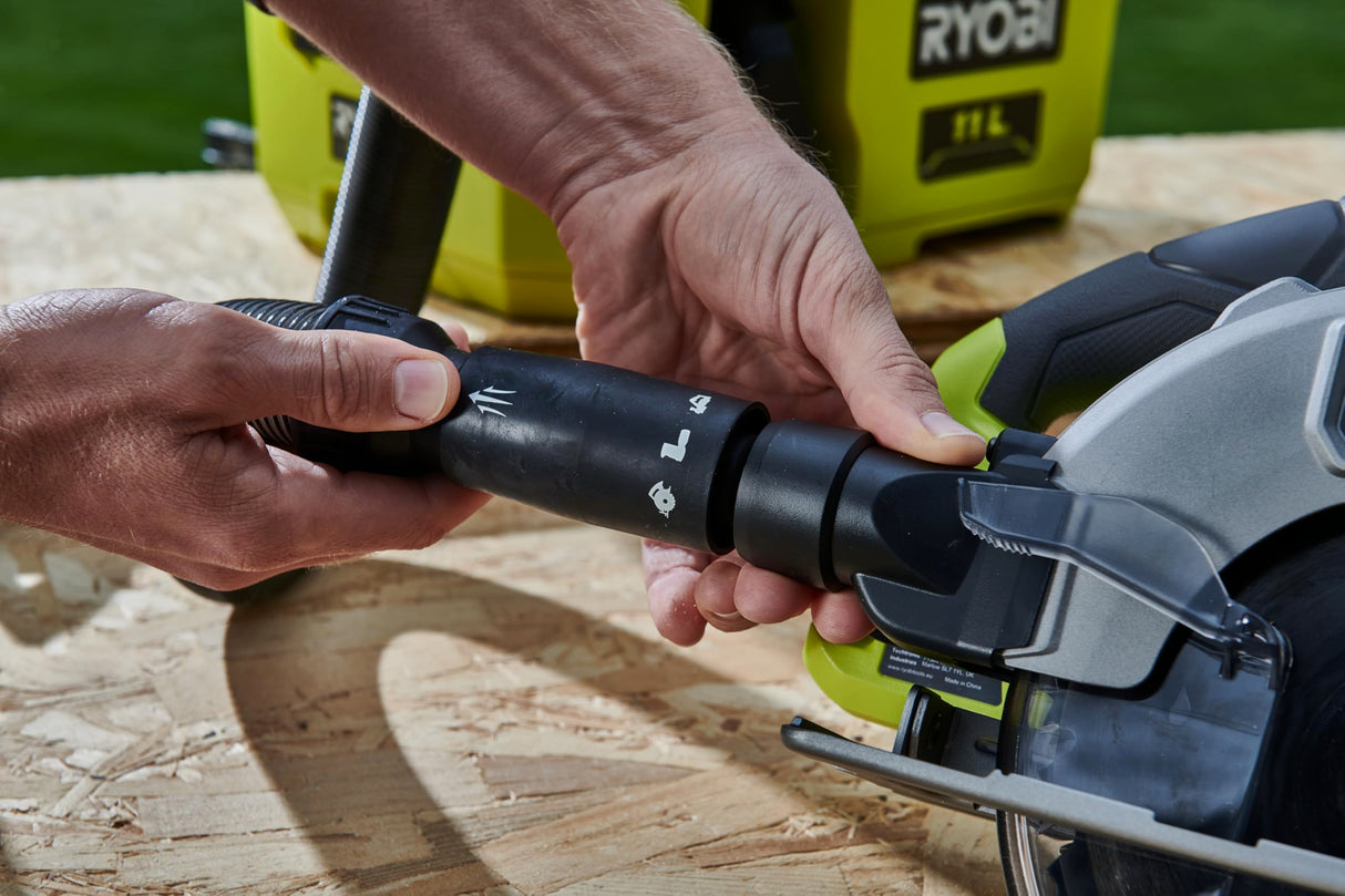 Ryobi RCS18BL-0 18V ONE+ - Sierra circular inalámbrica sin escobillas de 184 mm (herramienta desnuda)