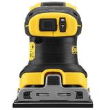 DEWALT DCW200NT-XJ - Lijadora Orbital XR 18V, 7 Velocidades, Sin cable, Motor sin escobillas, Bolsa para el polvo, Maletín TSTAK II, Sin Cargador/batería