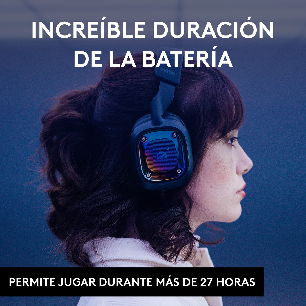 ASTRO Gaming Logitech G A30 LIGHTSPEED Auriculares inalámbricos para Bluetooth, Dolby Atmos, mic desmontable, batería 27h, carga USBC, para Xbox, PS5, PS4, NSW, PC, Android - Azul