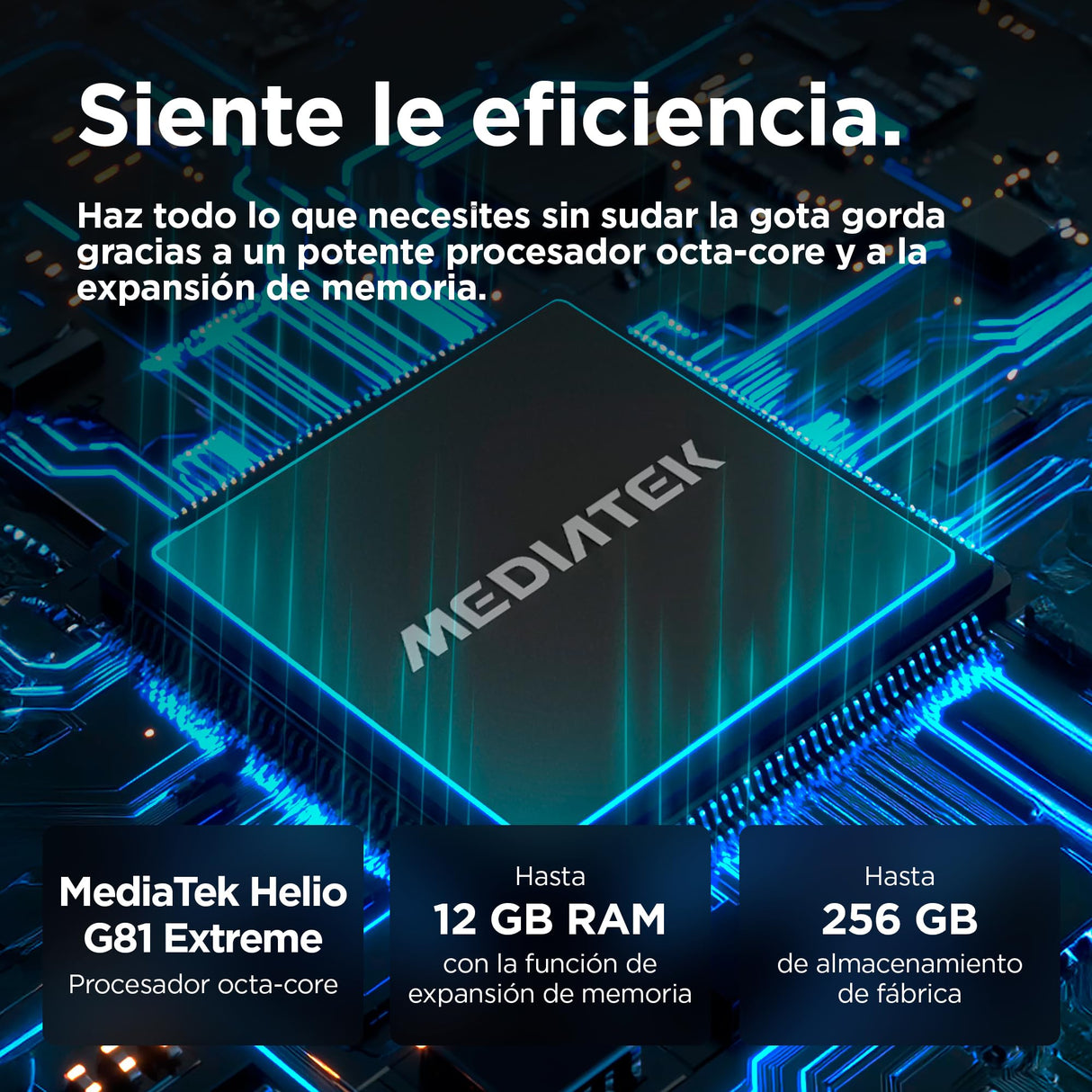 Moto g05 12GB (4G+8GB RAM Boost)/256GB Rojo, España, Pantalla superbrillante de 6.67", Sistema de cámaras de 50 MP, Modo Retrato con IA, Textura Soft Luxe, Corning Gorilla Glass 3, batería 5200 mAh,