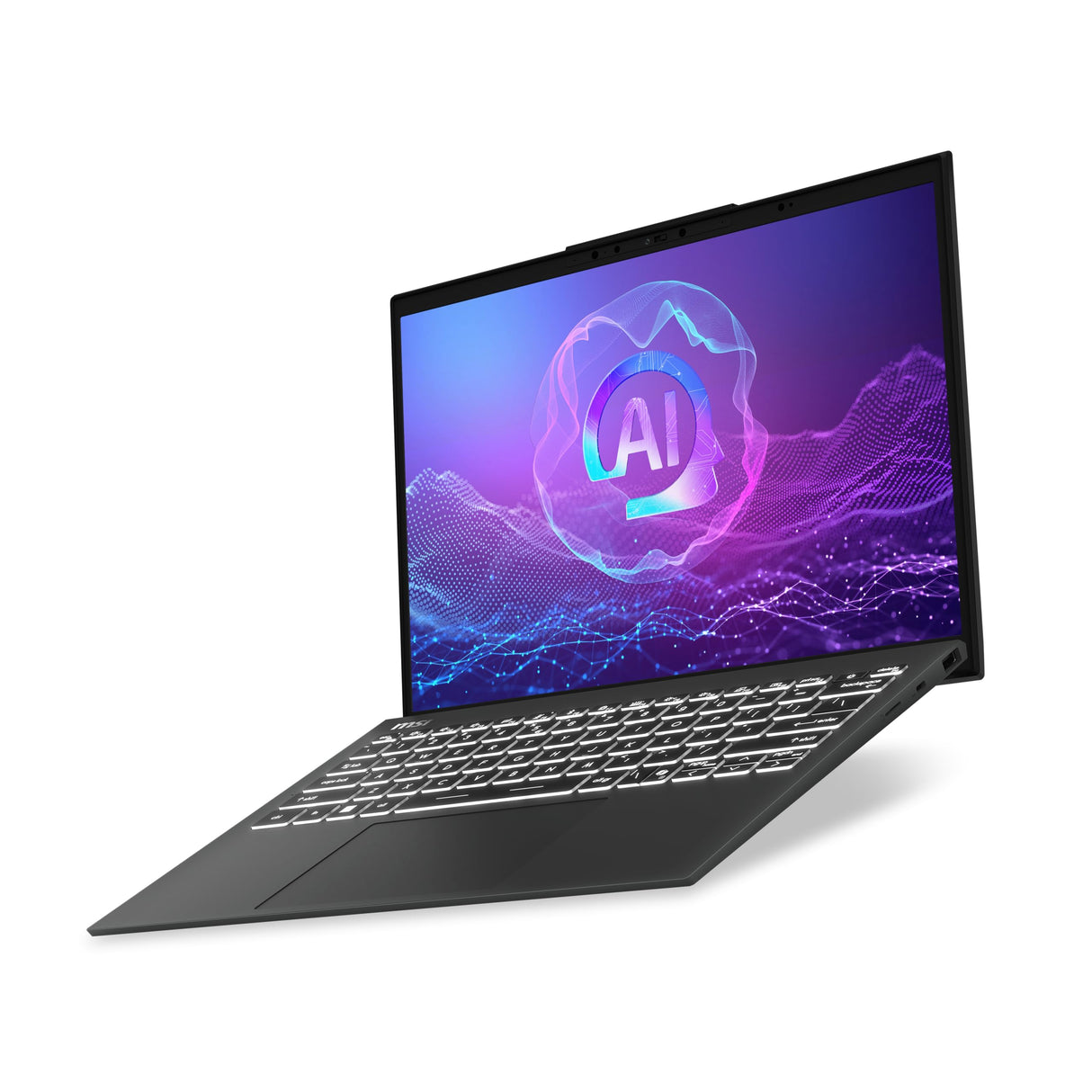 MSI Prestige 13 AI EVO A2VMG-042ES portátil Profesional 13.3 pulg, 2.8K 2880x1800, Intel Core Ultra 7 Processor 258V, Intel ARC 140V, 32GB RAM, 1TB SSD, Windows 11 Home, Stellar Gray, QWERTY Español