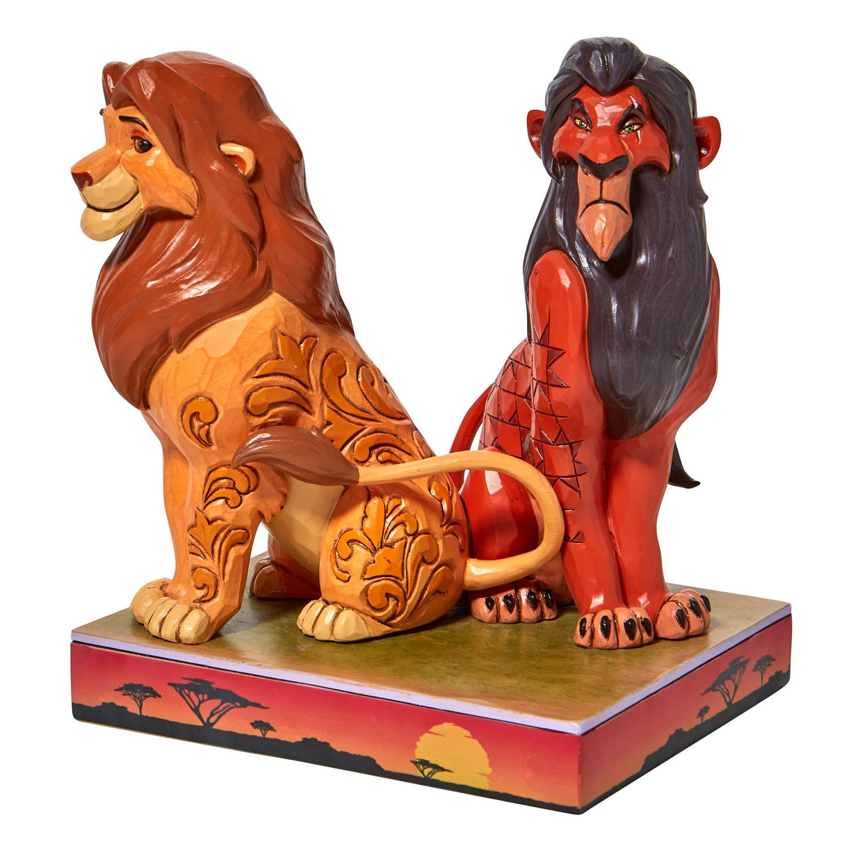 Enesco Figura Disney el Rey Leon Simba y Scar
