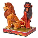 Enesco Figura Disney el Rey Leon Simba y Scar