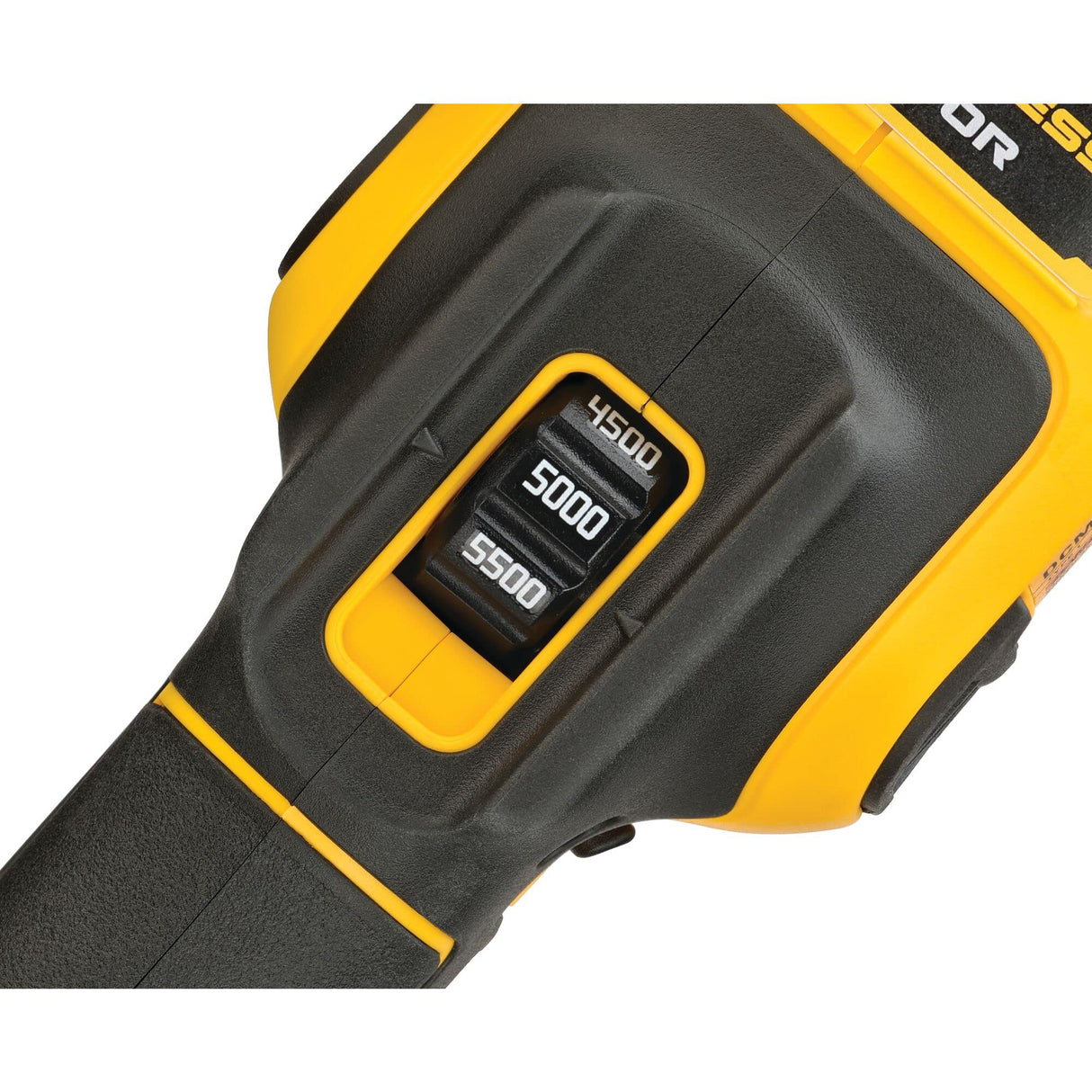 DeWalt DCM848P2-QW - Pulidora de doble acción XR 18 V 5 Ah Li-ion sin escobillas, 2 baterías, color amarillo