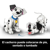 LEGO | Disney Cachorro de 101 Dálmatas - Maqueta para Construir para Adultos de Figura Articulada de Perro Interactivo - Se Transforma en 6 Perros Diferentes - Regalo para Mujeres y Hombres Fans 43269