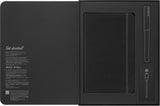Moleskine Smart Writing Set, Libreta Inteligente con Bolígrafo Inteligente Incluido, Cuaderno Digital de Moleskine con Páginas a Rayas, Grande, 13x21 cm, Negro