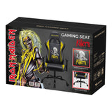 Subsonic Iron Maiden - Silla Gaming ergonomica Respaldo/Asientos Ajustables - Silla de Oficina Gamer para Adultos con Licencia Oficial