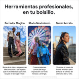 Google Pixel 6 - Teléfono móvil libre 5G Android con cámara de 50 megapíxeles y lente de gran angular - [128 GB] - [Carbón]