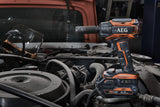 AEG - Llave de Impacto 18V Compacta PRO18V Brushless (Sin Batería) - 6 Modos - Par 300 Nm - Aplicaciones Apriete y Afloje Automóviles y Trabajos Estructurales Medianos - BSS18C12ZB6-0