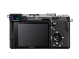 Sony Alpha 7 C - Cámara evil de fotograma completo (compacta y ligera, enfoque automático a tiempo real, 24.2 MP, sistema de estabilización de 5 ejes, batería de gran capacidad, Solo Body) Plata
